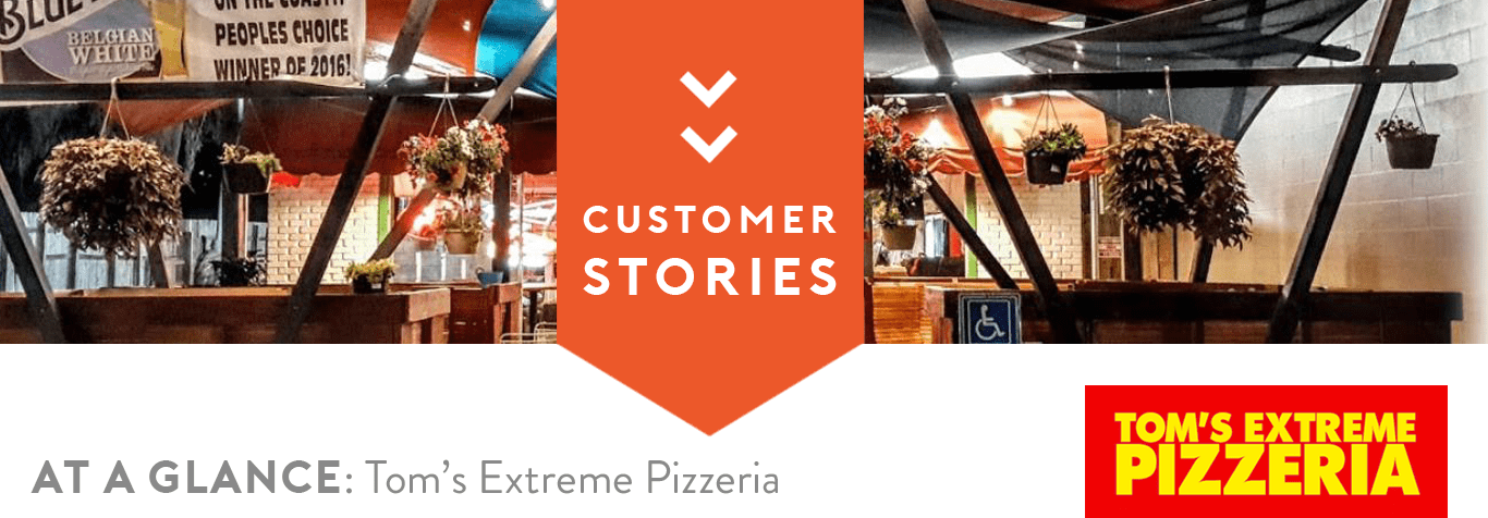 ordercounter, point of sale, pizza pos, pizzeria, tom's extreme, case study