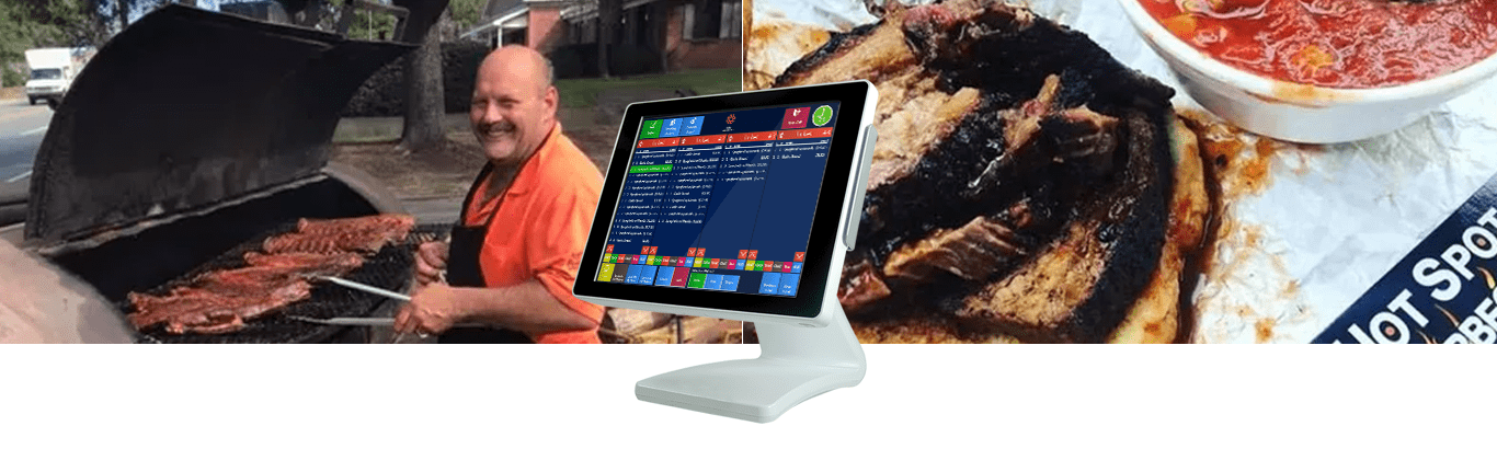 OrderCounter Hot Spot BBQ , pensacola POS, restaurant POS, hybrid pos system
